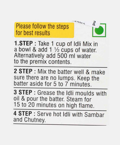 Neelam Instant Ready Mix Idli 250 Gm