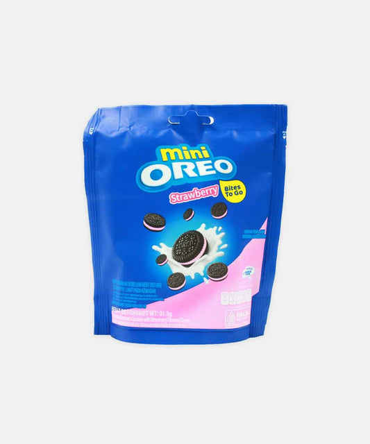 Mini Oreo Strawberry Biscuits 61.3 Gm