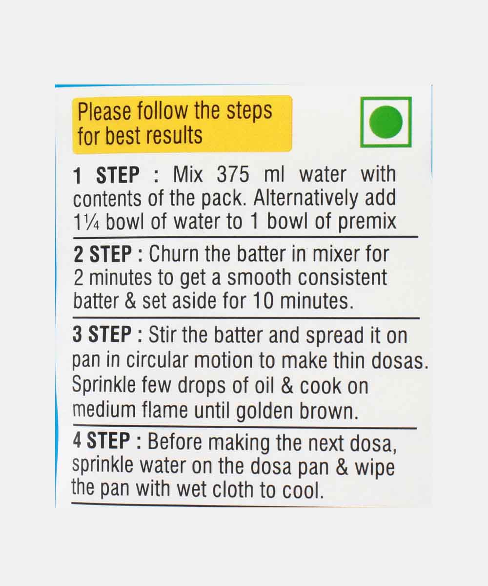 Neelam Instant Ready Mix Plain Dosa 250 Gm