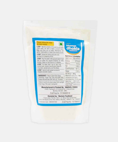 Neelam Instant Ready Mix Khaman Dhokla 250 Gm