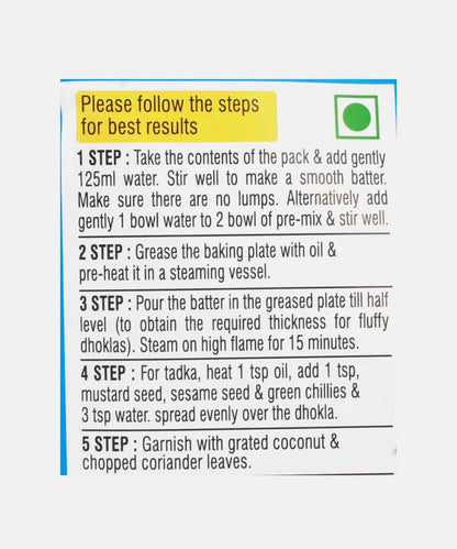 Neelam Instant Ready Mix Khaman Dhokla 250 Gm