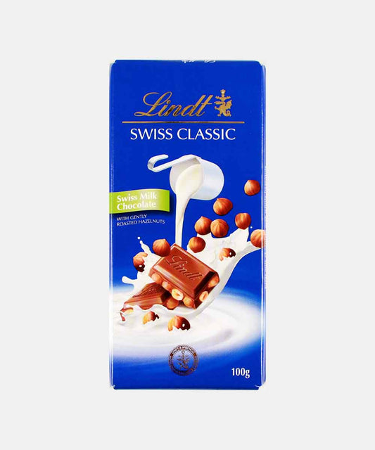 Lindt Hazelnut Milk Chocolate 100 Gm