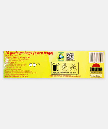 Shalimar Xl Garbage Bag 10 Pc