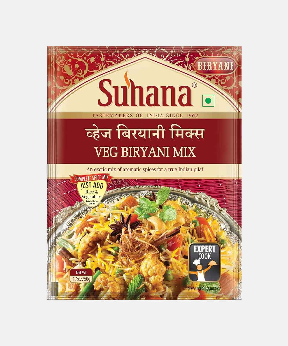Suhana Veg Biryani Mix 50 Gm