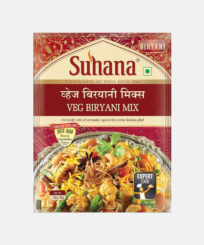 Suhana Veg Biryani Mix 50 Gm