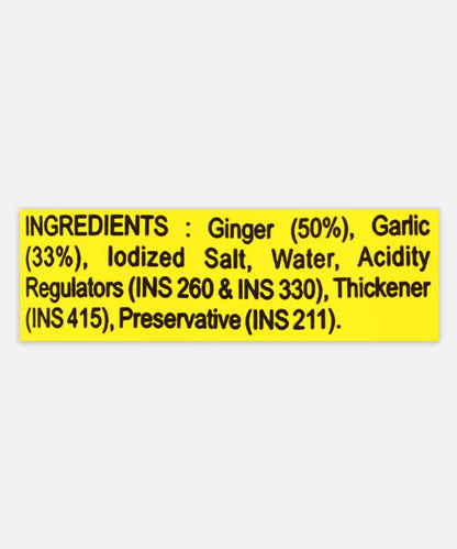 Nilons Ginger Garlic Paste 200 Gm