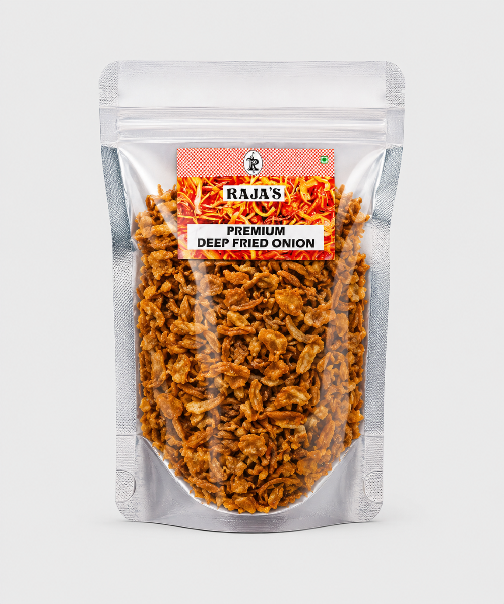 Rajas Premium Onion Deep Fried 175 Gm