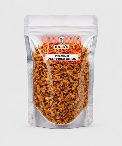 Rajas Premium Onion Deep Fried 175 Gm