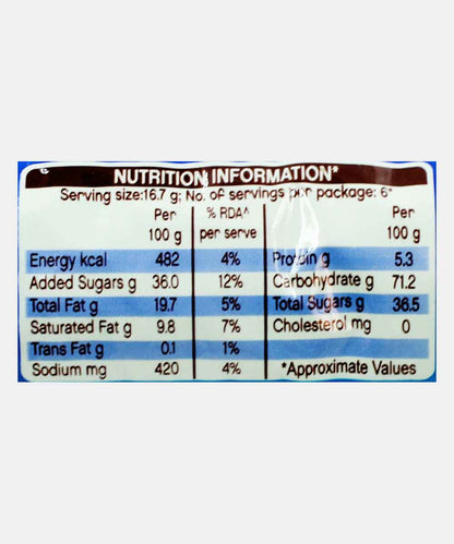 Cadbury Oreo Chocolate Cream Biscuits 108.55 Gm