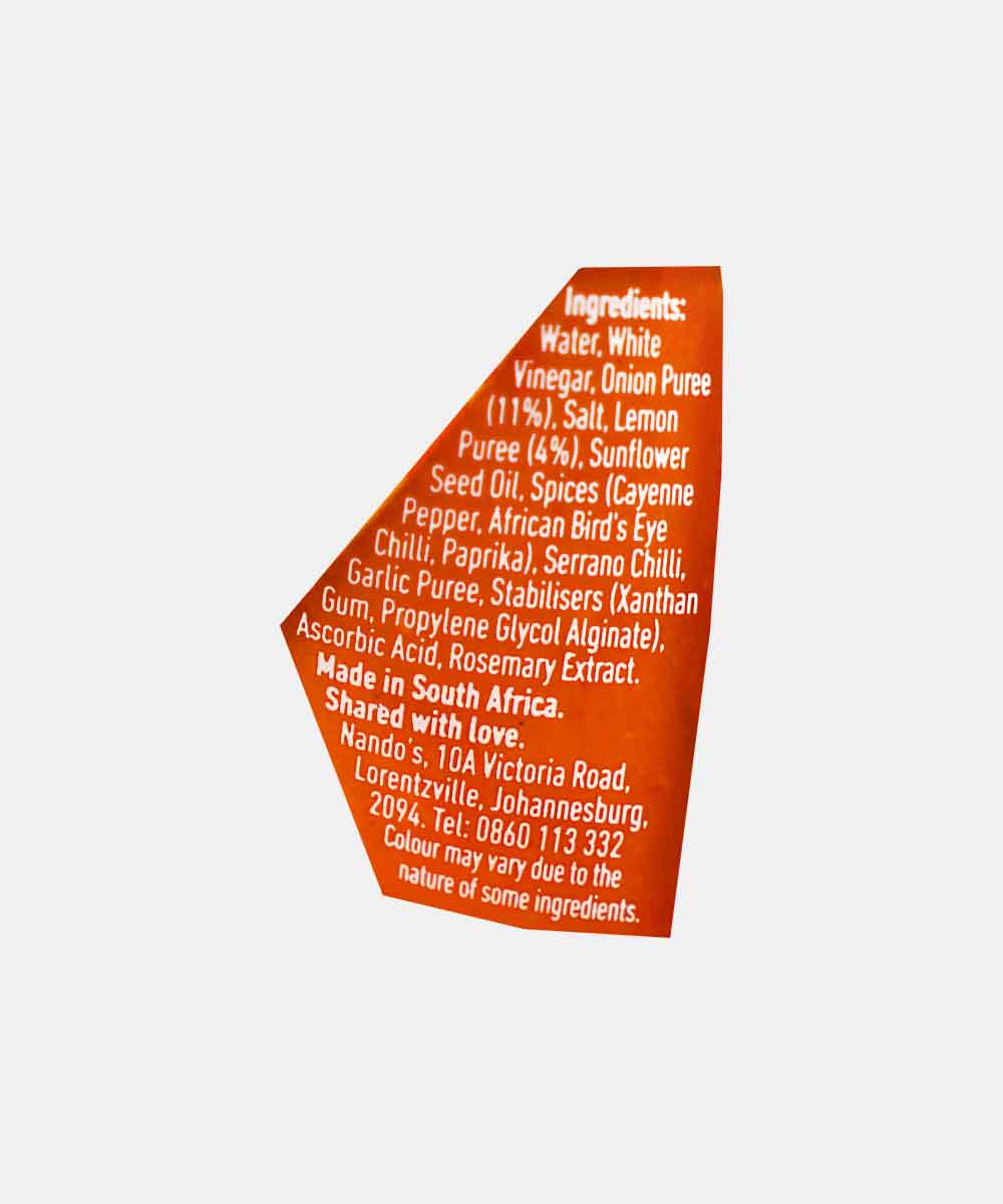 Nandos Peri Peri Sauce Medium 250G