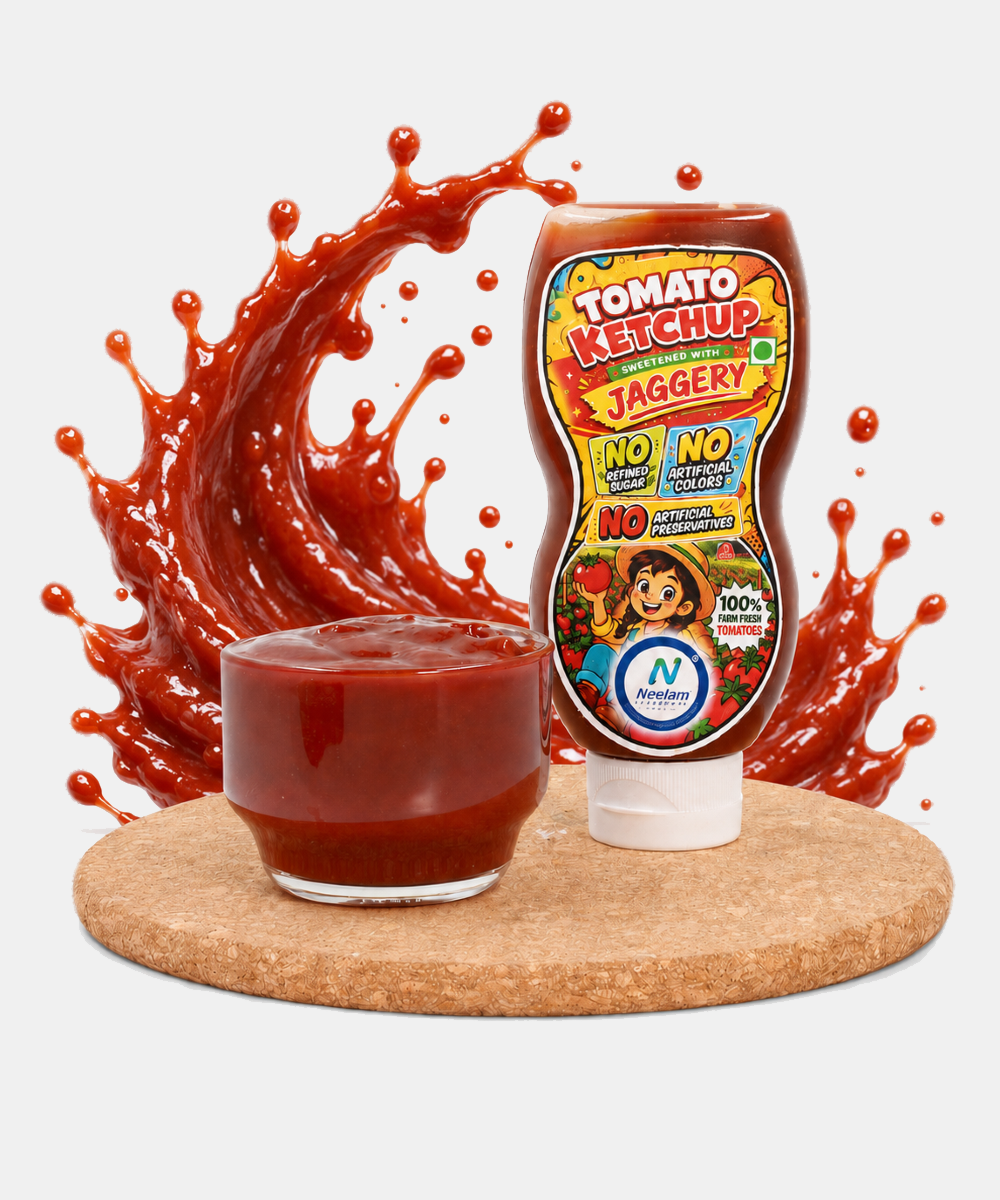 Tomato Ketchup Sweetened With Jaggery 220 Ml