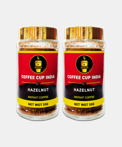 Coffee Cup India Hazelnut Instant Coffee 50 Gm