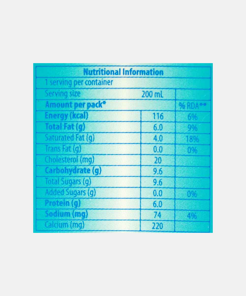 Amul Taaza Milk Tetra Pack 200 Ml