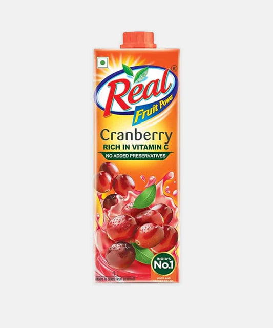 Real Cranberry Fruit Juice 1 Ltr