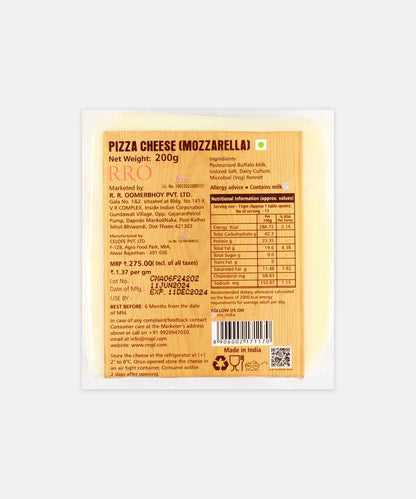 Rro Pizza Cheese Mozzarella 200 Gm