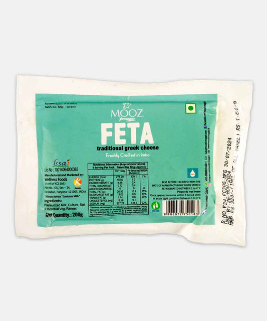 Mooz Feta Cheese 200 Gm