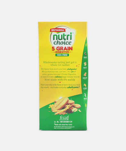 Britannia 5 Grain Nutri Choice Biscuits 200 Gm