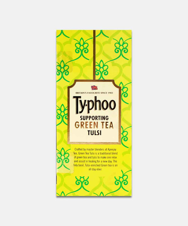 typhoo tulsi green tea 25 ba