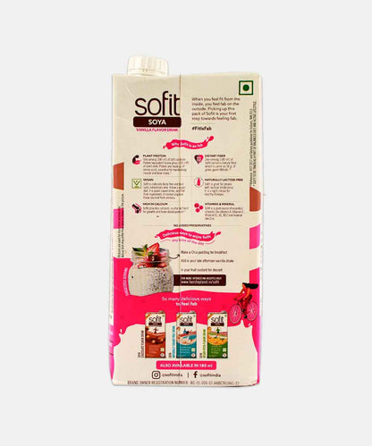 Soyfit Soya Milk Vanilla 1 Ltr