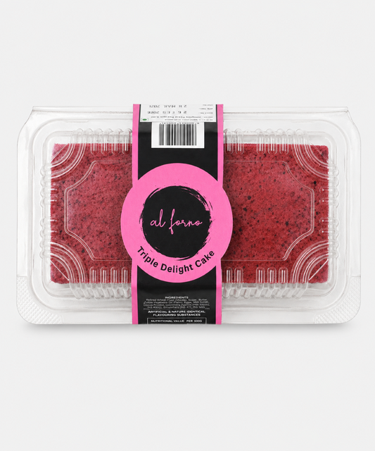 Al Forno Triple Delight Cakes 220 Gm