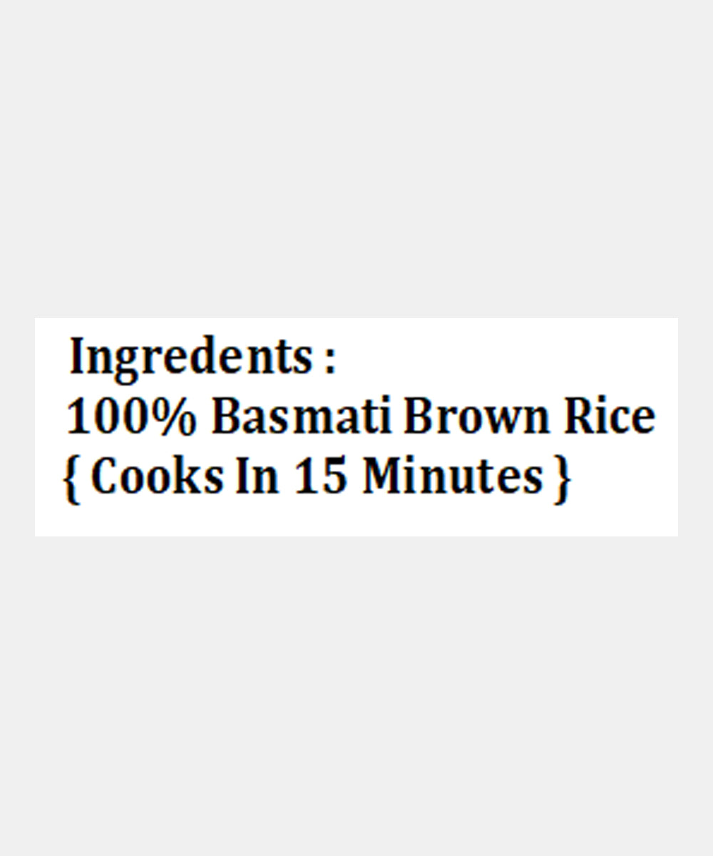 Basmati Brown Rice 500 Gm