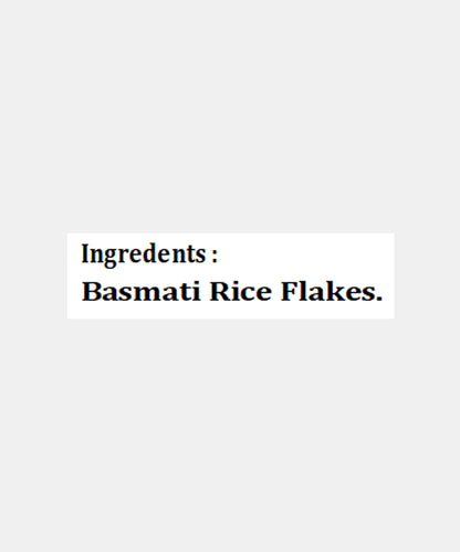 Basmati Poha/Flattened Rice Flakes 500 Gm