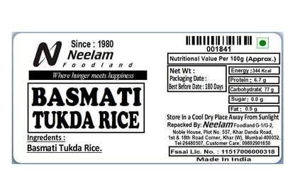 Basmati Tukda Rice 1 Kg