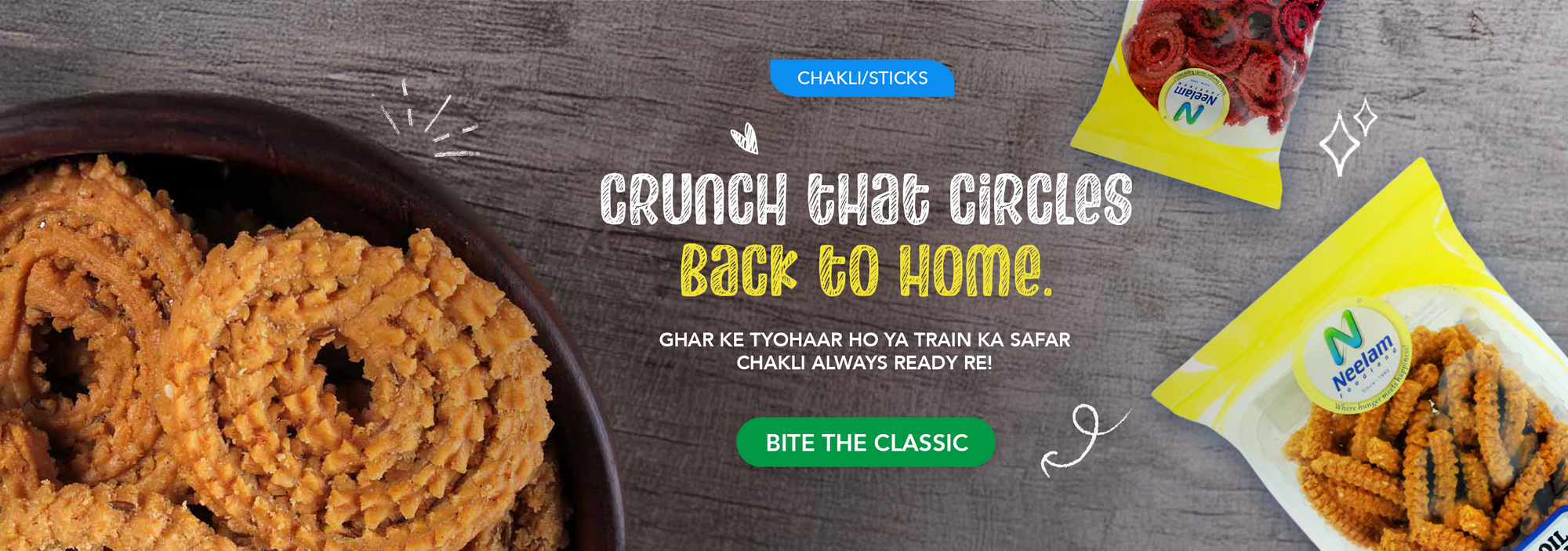 Chakli / Stick