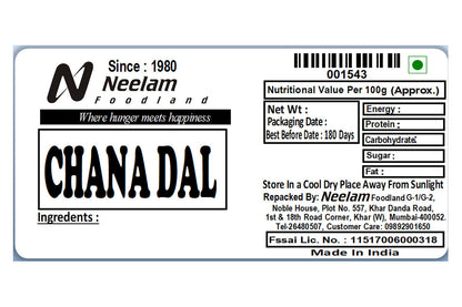 Chana Dal/Gram Dal Spilit 1 Kg