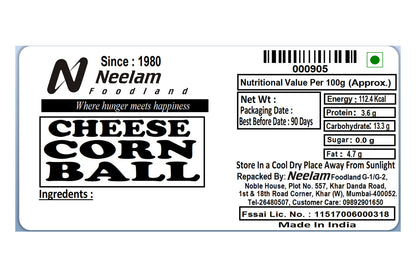 Frozen Cheese Corn Ball 250 Gm