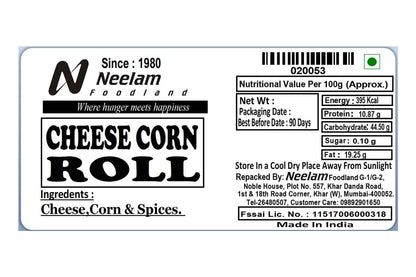 Cheese Corn Roll 5 Piece