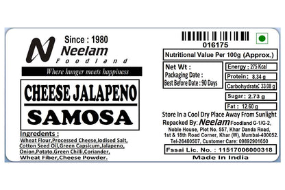 Cheese Jalapeno Samosa 10 Pc