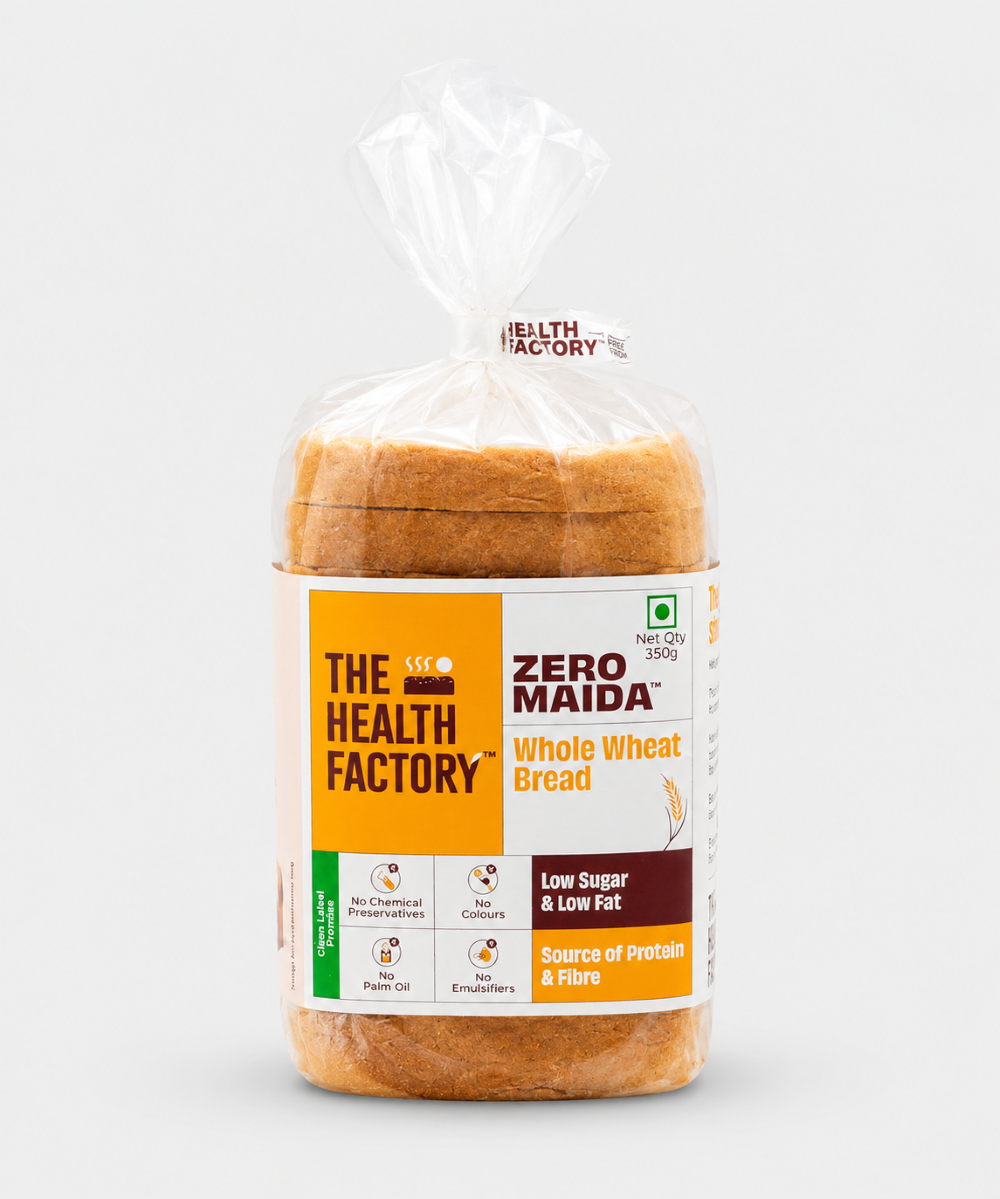 The Health Factory Zero Maida Bread 350 Gm