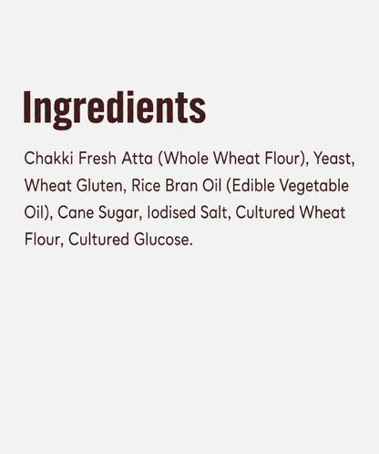 The Health Factory Zero Maida Bread 350 Gm