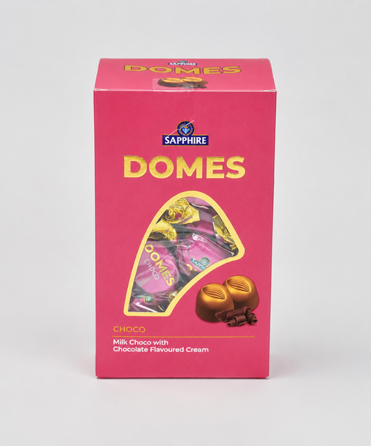 Sapphire Domes Strawberry Flavour Chocolate 420 Gm