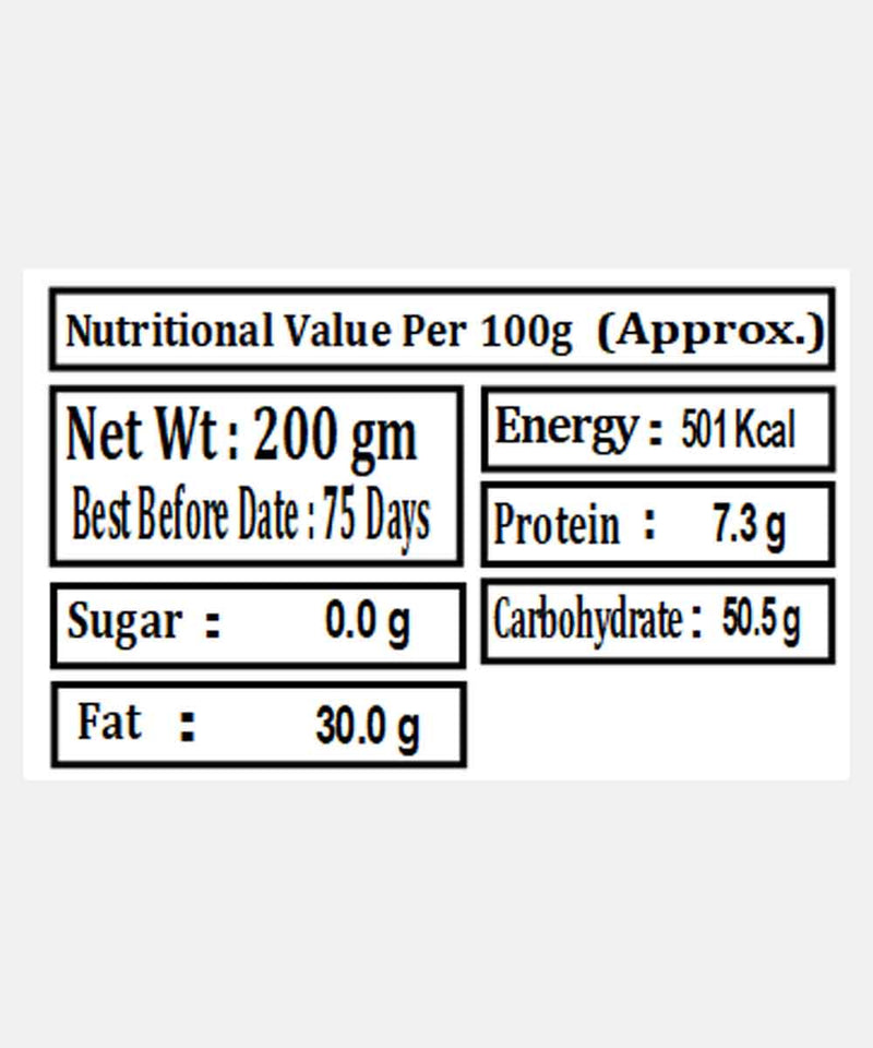 LESS OIL DIET CHIVDA 200
