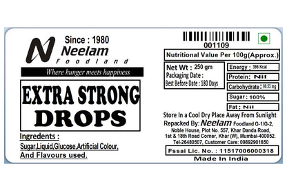 Extra Strong Drops 250 Gm