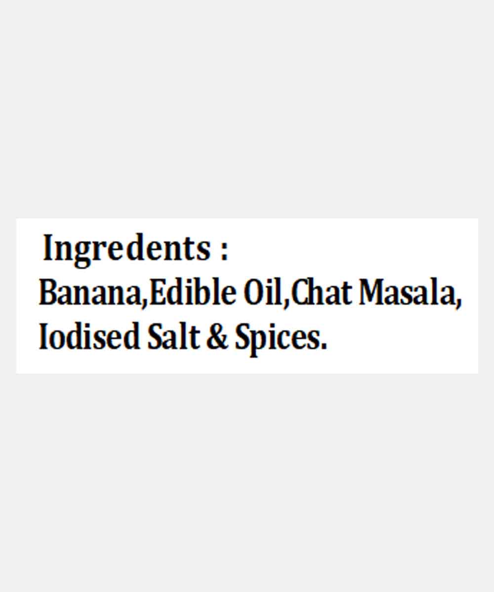 Extra Thin Banana Chips Chunky Chat 200 Gm