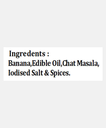 Extra Thin Banana Chips Chunky Chat 200 Gm