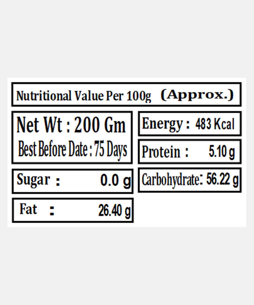 Extra Thin Banana Chips Chunky Chat 200 Gm