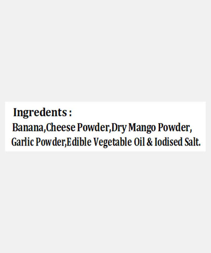 Extra Thin Banana Chips Cheese Garlic  200 Gm