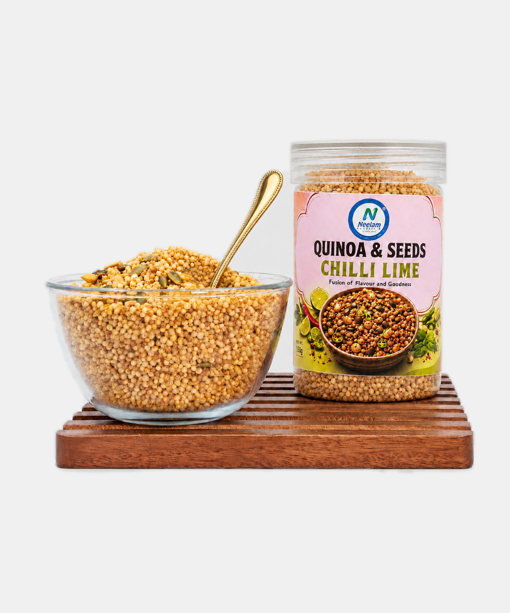 Quinoa & Seeds Chilli Lime 150 Gm