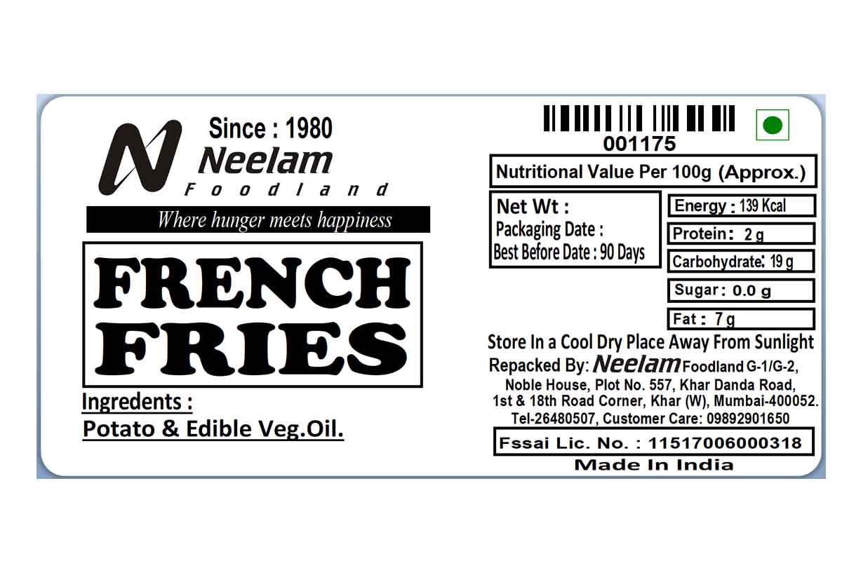 French Fries 500 Gm