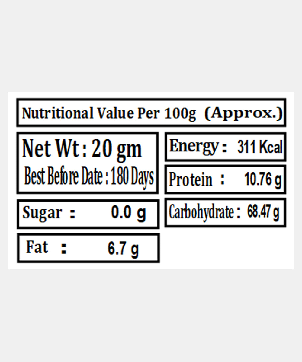 Whole Green Cardamom/Elaichi 20 Gm