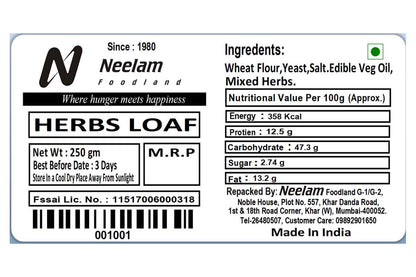 Herbs Loaf 250 Gm