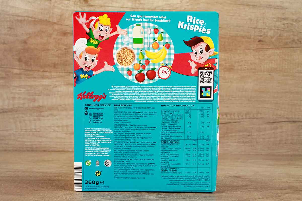 Kelloggs Rice Krispies 430 Gm