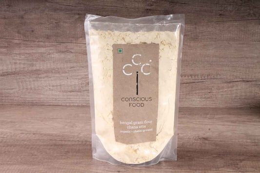 Conscious Food Bengal Gram Chana Flour 500 Gm