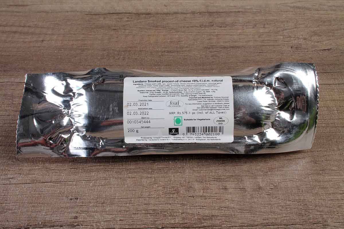 Landana Smoked Cheese Nature 200 Gm