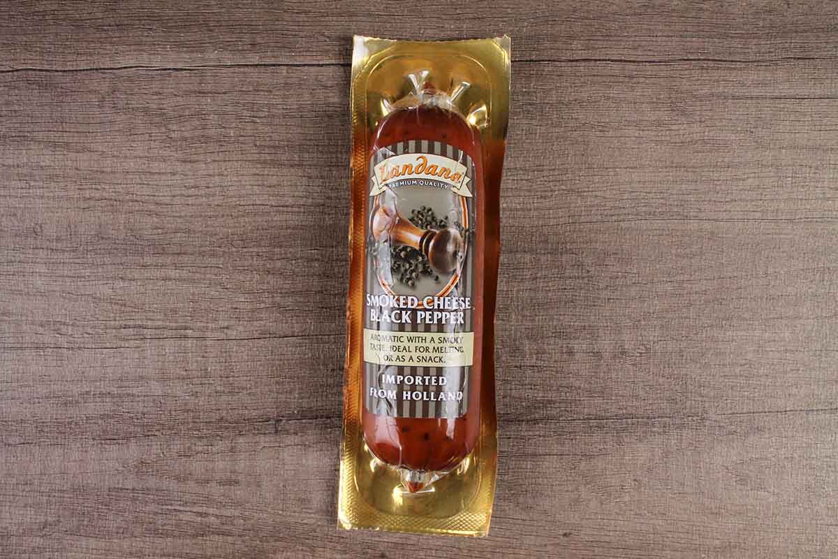 Landana Smoked Cheese Black Pepper 200 Gm