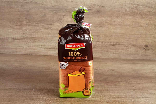 Britannia Whole Wheat Bread 450 Gm